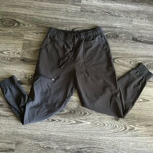 Pewter Gray Cherokee Scrub Joggers